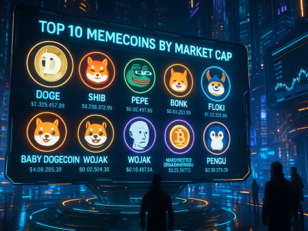 Top 10 Memecoins by Market Cap